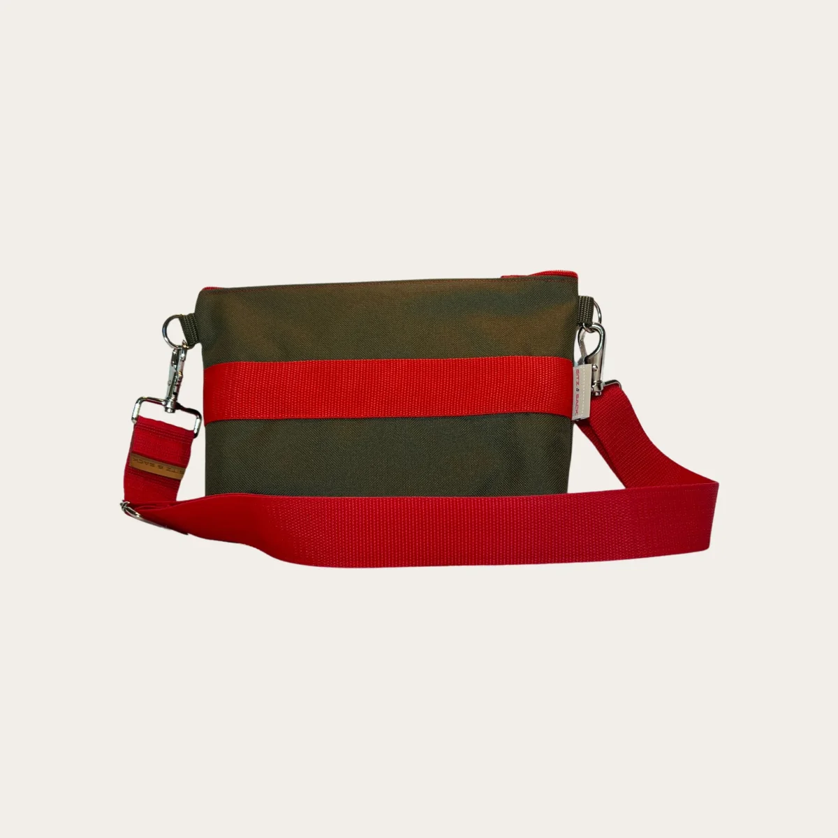 Crossbag mini in oliv – Bild 6