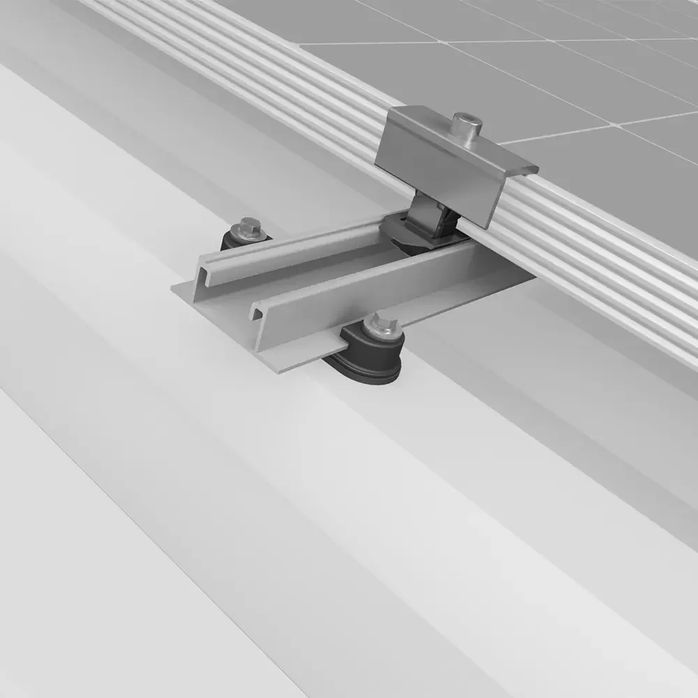 K2 BasicRail 4.8m - Schrägdach Trapezblech - 2004278 – Bild 4