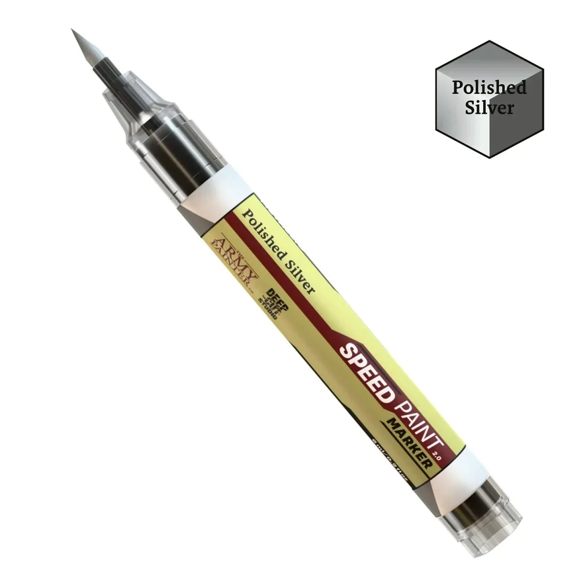 The Army Painter - Speedpaint Marker: Polished Silver – Bild 2
